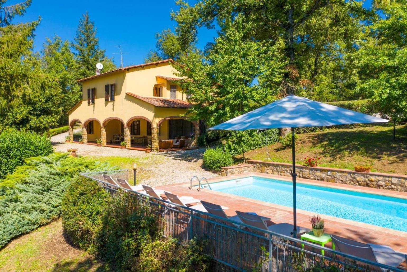 Villa Casa Al Sole Сиена Экстерьер фото