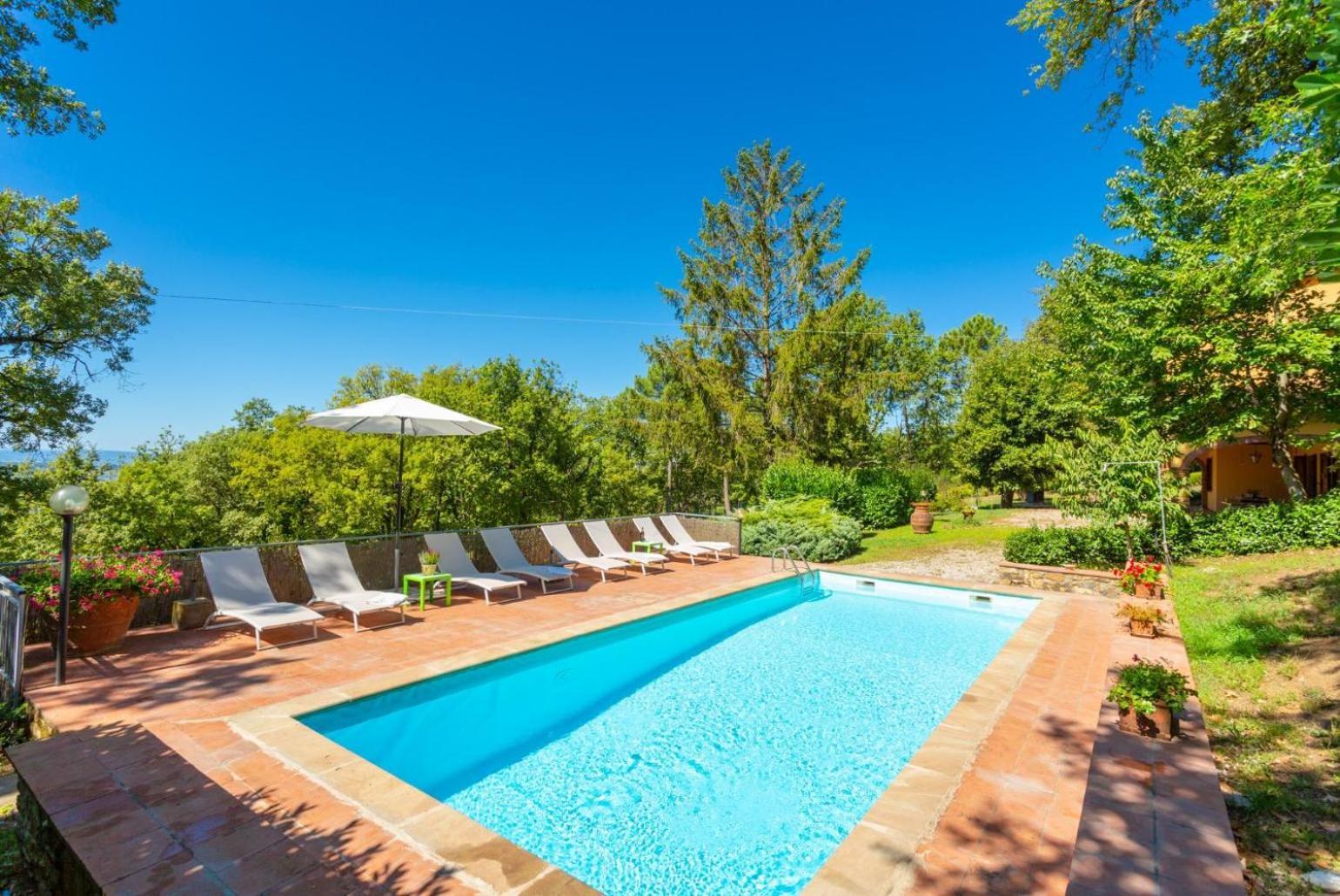 Villa Casa Al Sole Сиена Экстерьер фото