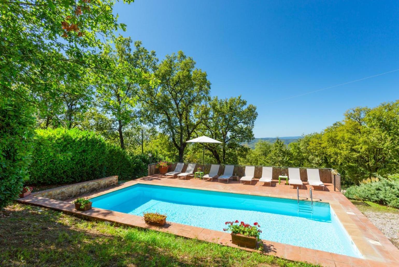 Villa Casa Al Sole Сиена Экстерьер фото